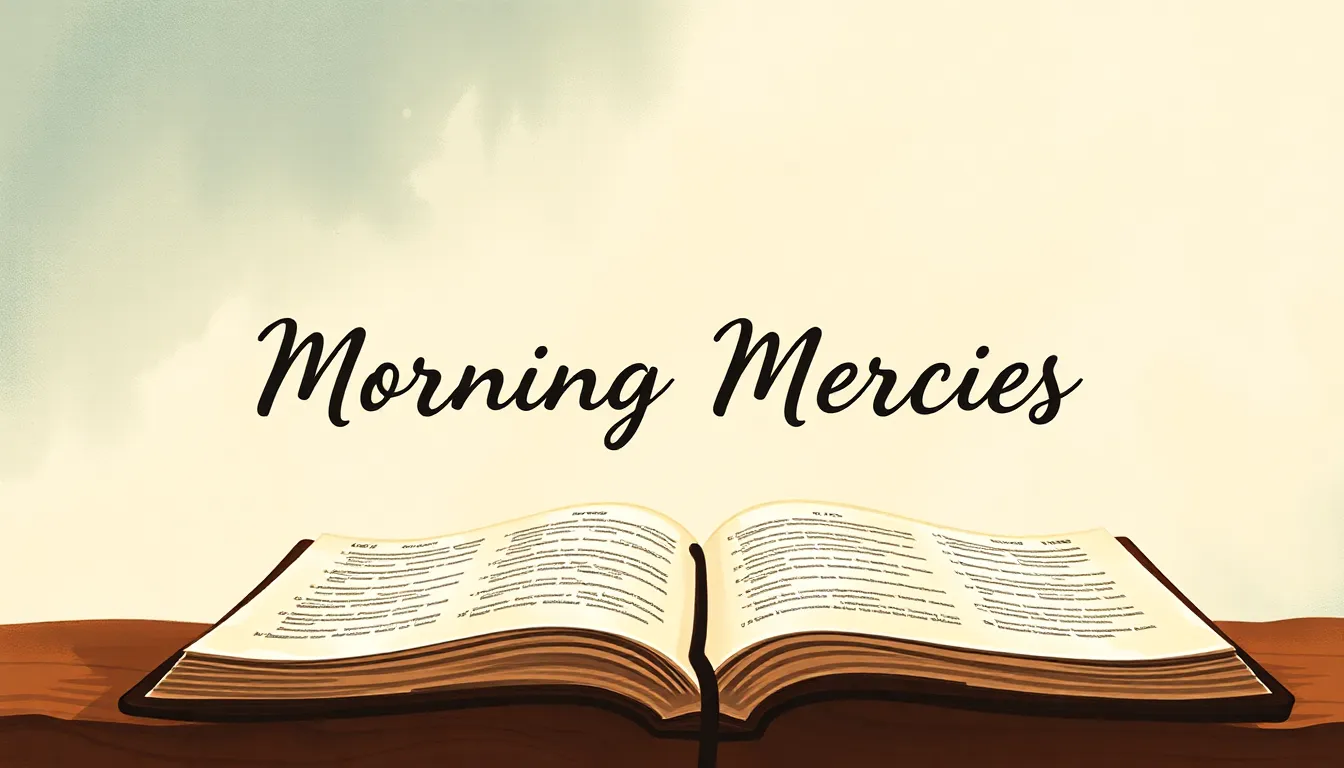 Morning Mercies: Starting Each Day in the Word