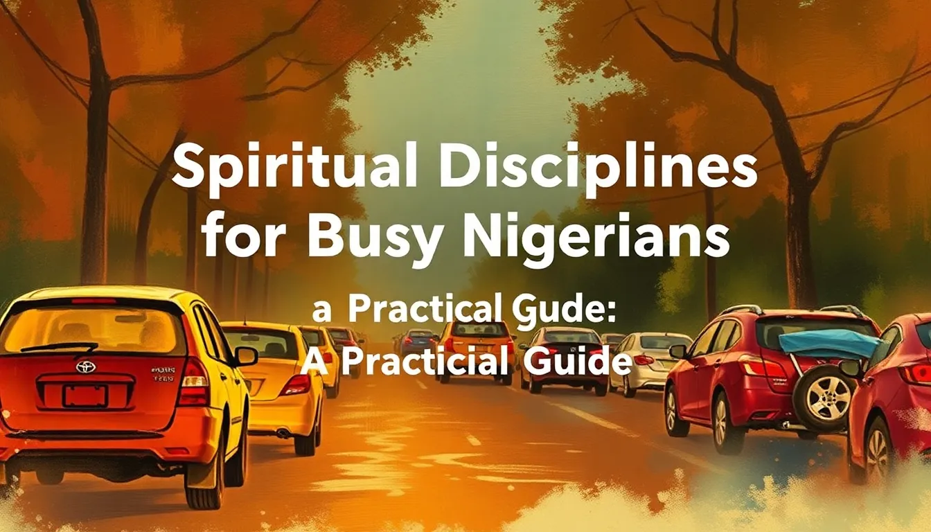 Spiritual Disciplines for Busy Nigerians: A Practical Guide