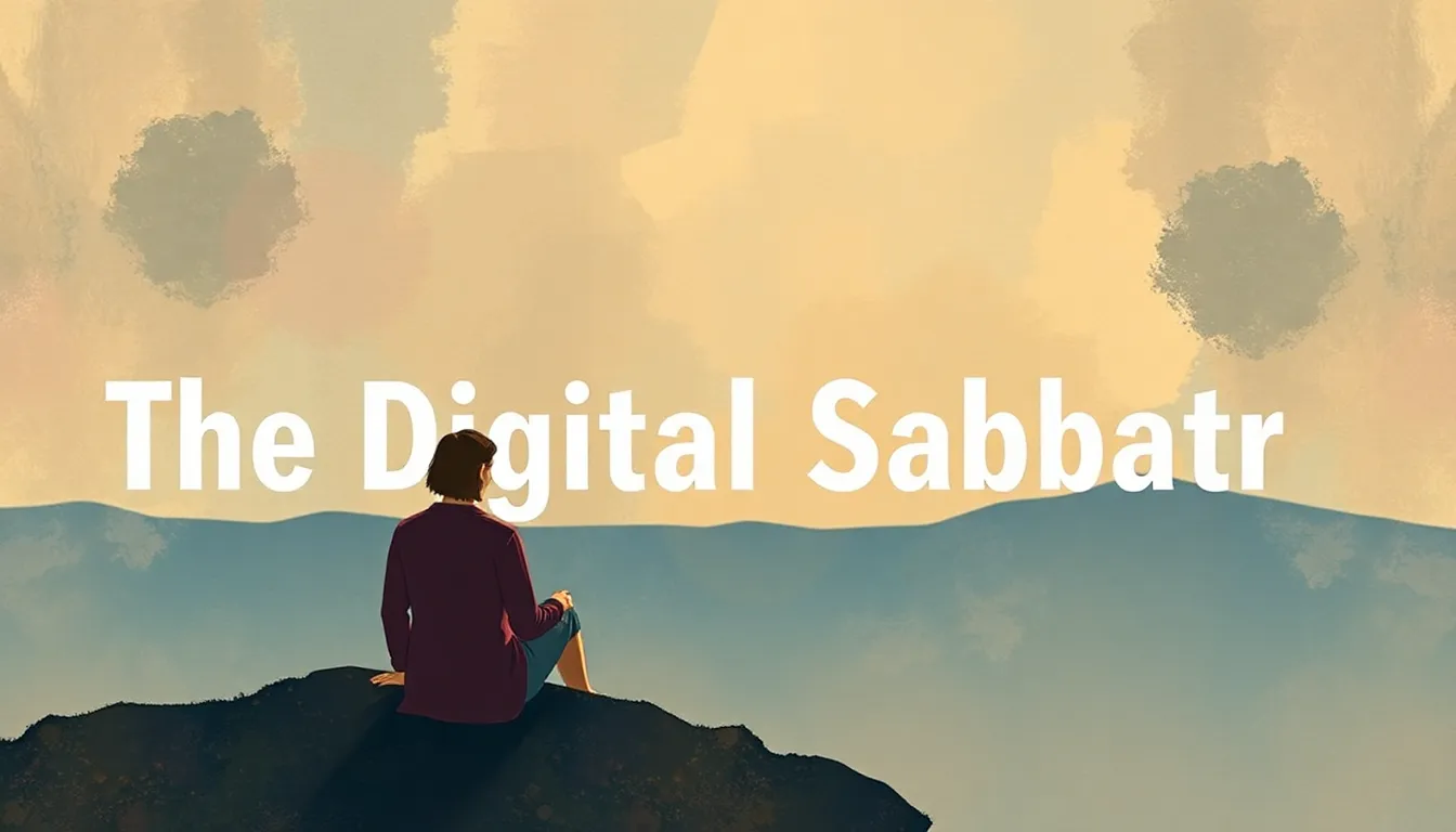 The Digital Sabbath: Unplugging to Reconnect with God