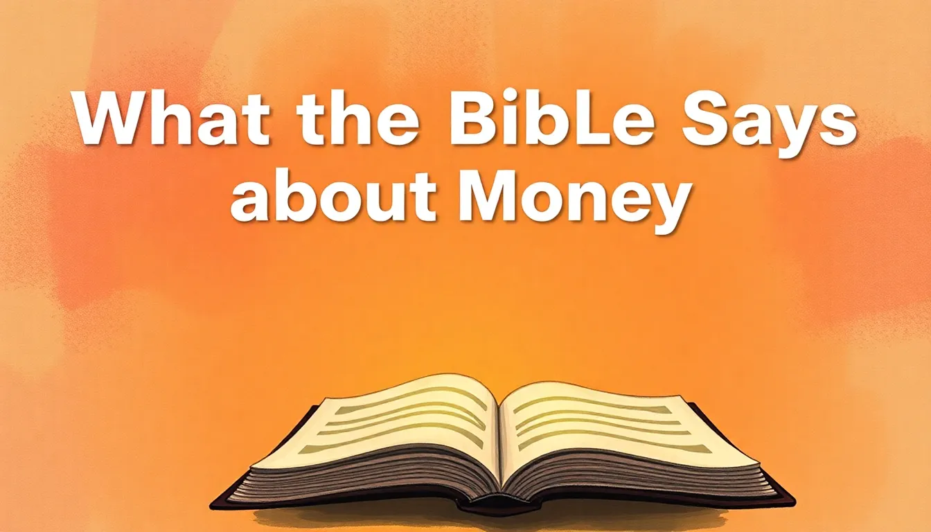 What the Bible Says About Money: 10 Key Passages Explained